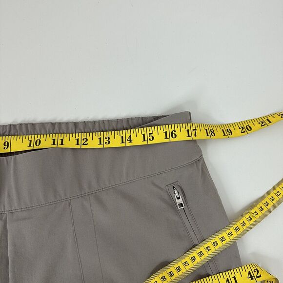 Athleta Pants womens 16 Beige Chelsea Cargo Pull on Stretch Light Weight - Picture 11 of 15